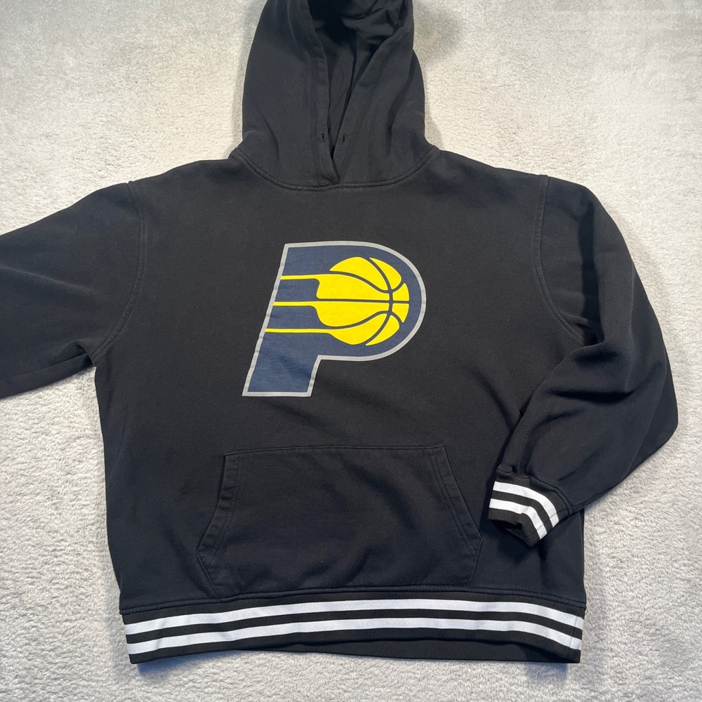 UNK NBA Indiana Pacers Hoodie Pullover‎ Sweatshirt Oversized Baggy Women's Large